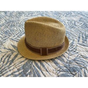 Goorin Bros paper straw fedora hat, sm/med nearly new